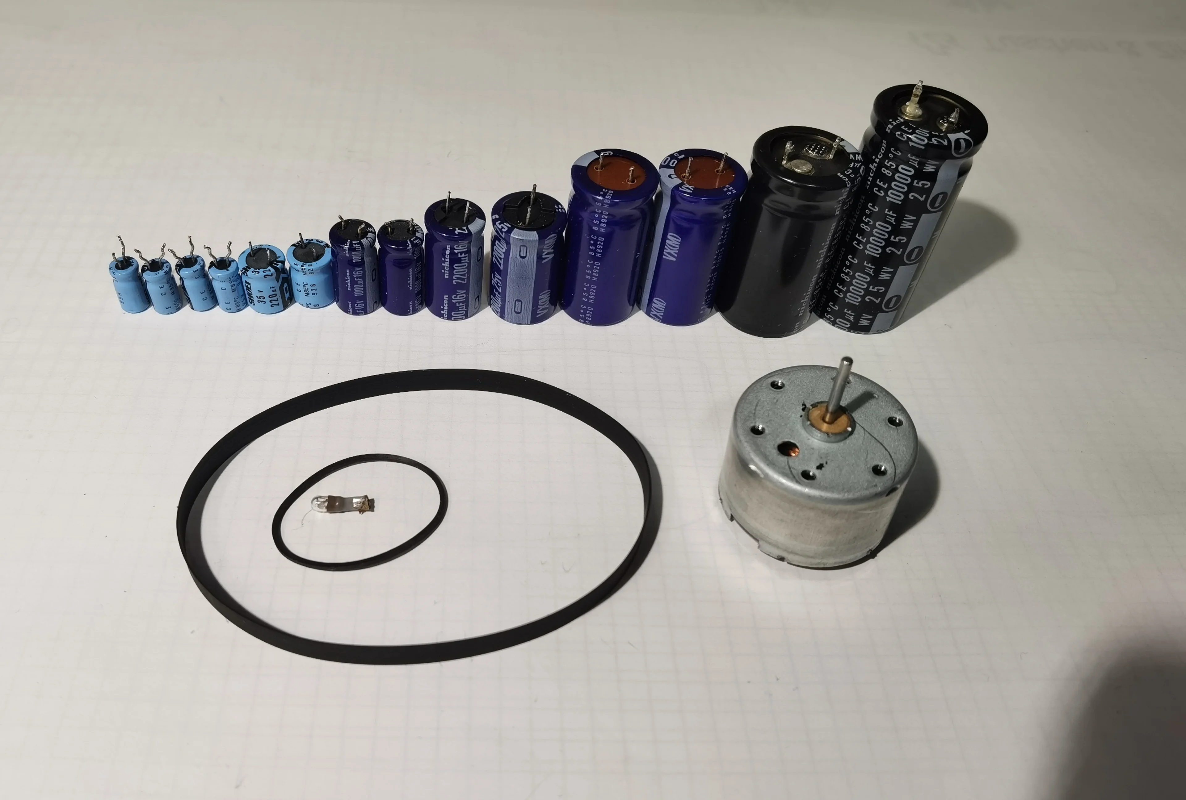 Nakamichi CR-7 - electrolytic capacitor replacement